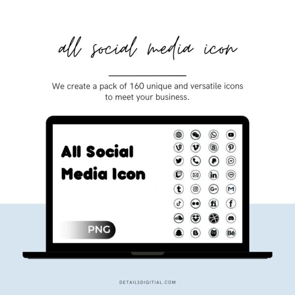 All Social Media Icon