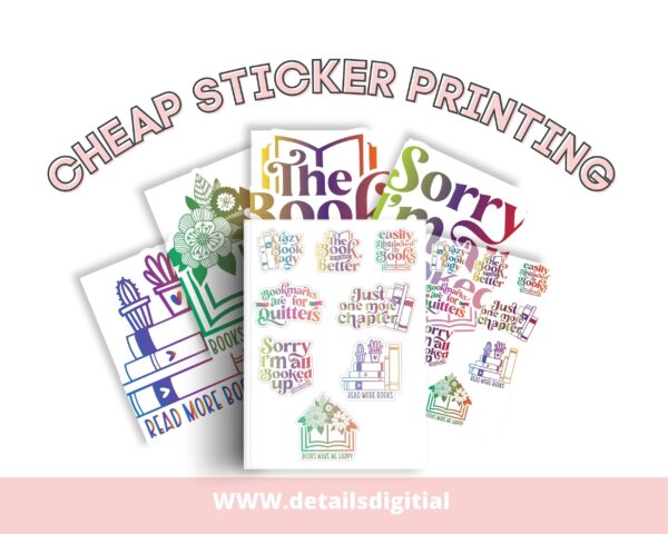 cheap sticker printing